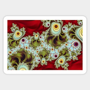 Ornate Fractal Pattern Sticker